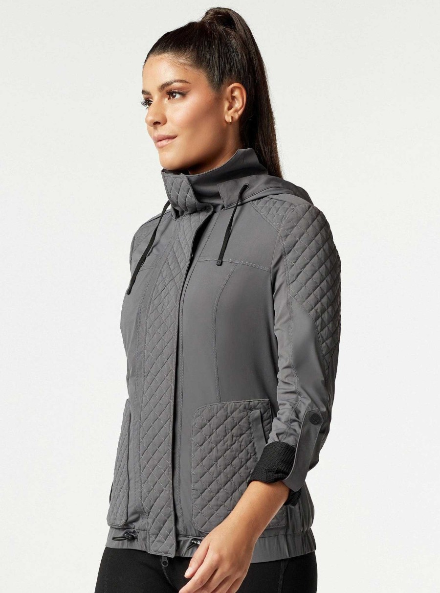 Clearance Blanc Noir Bomber Matelasse Mastermind Fer Forge